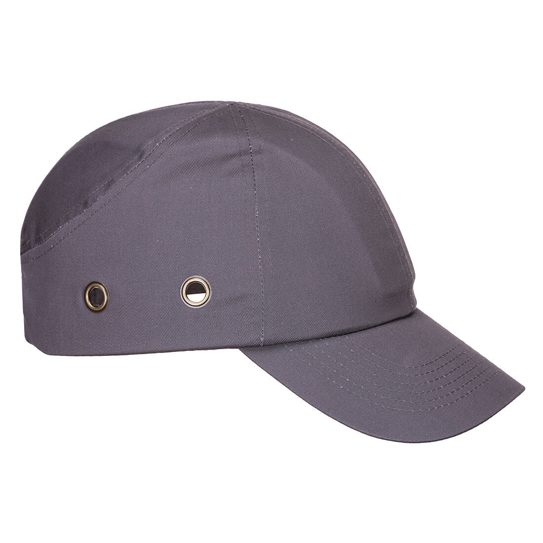 Portwest PW59 Long Peak Bump Cap Grey