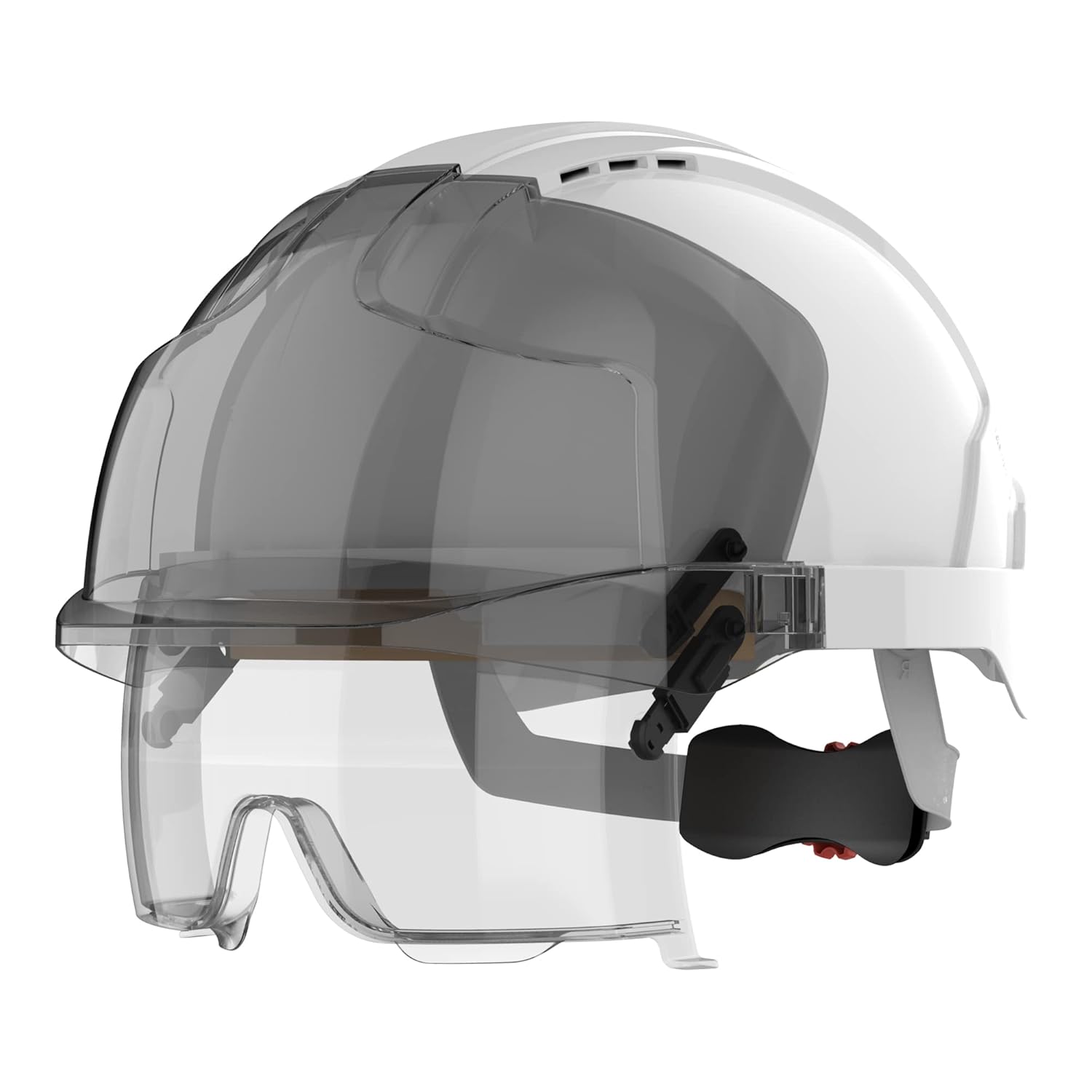 JSP EVO VISTAlens Safety Helmet with Integrated Eyewear 1