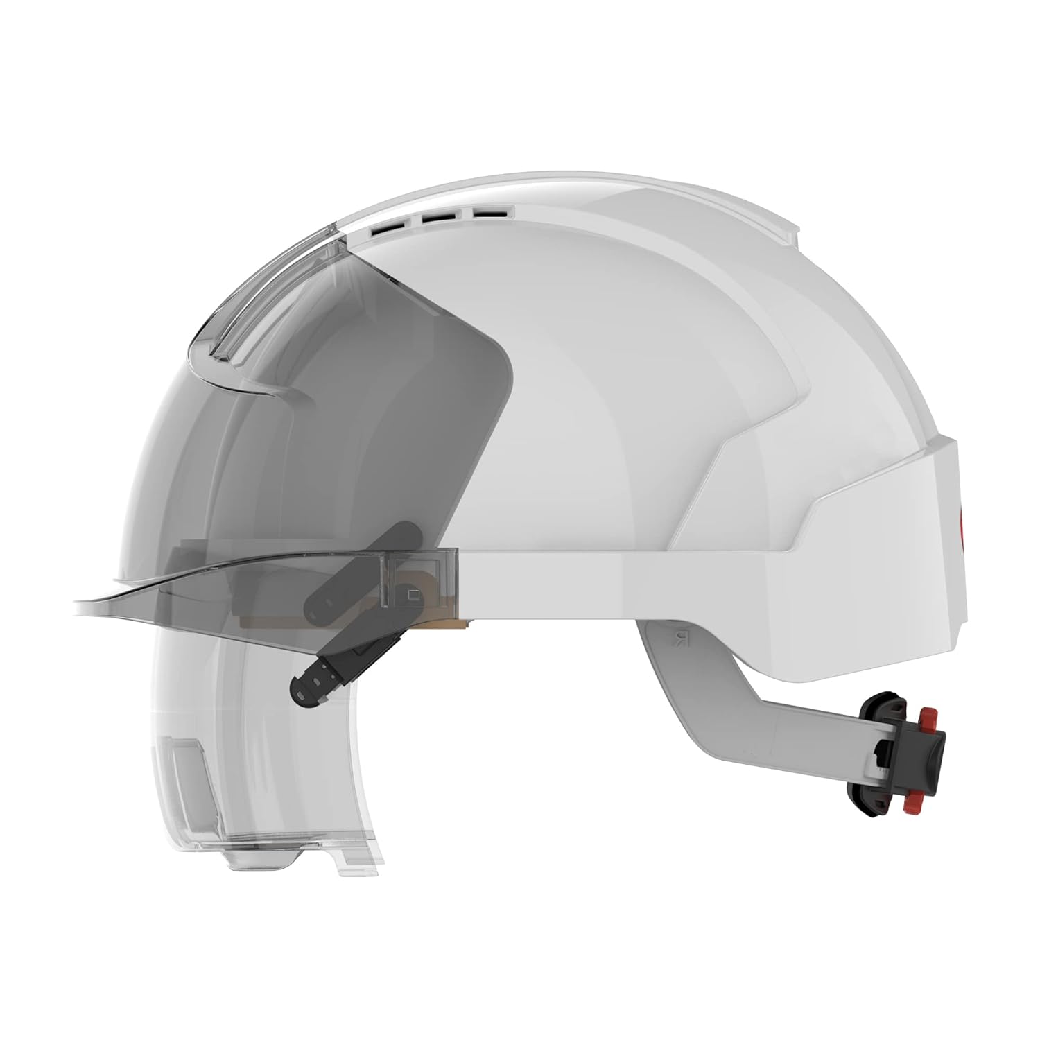 JSP EVO VISTAlens Safety Helmet with Integrated Eyewear - Vented 2