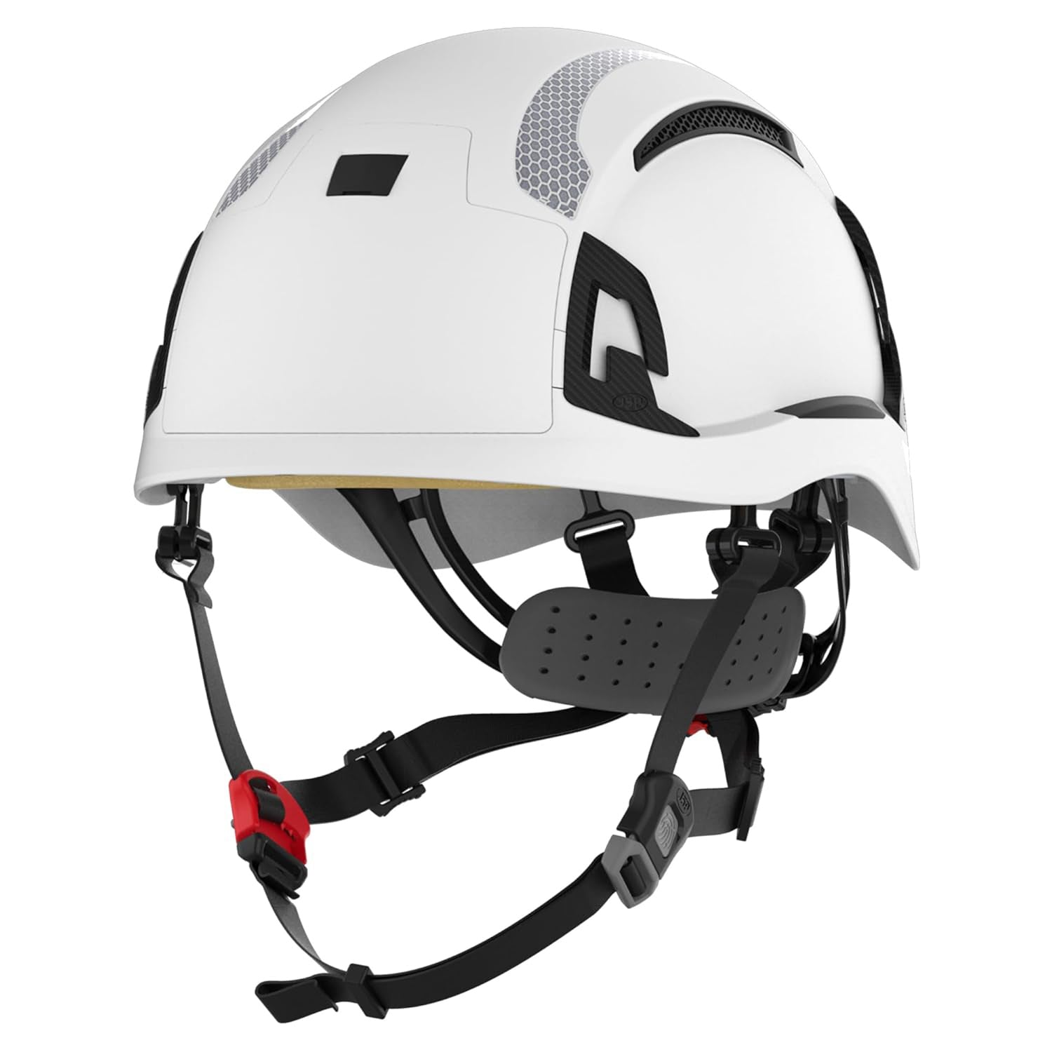 JSP EVO ALTA Dualswitch Vented Wheel-Ratchet Safety Helmet White 1