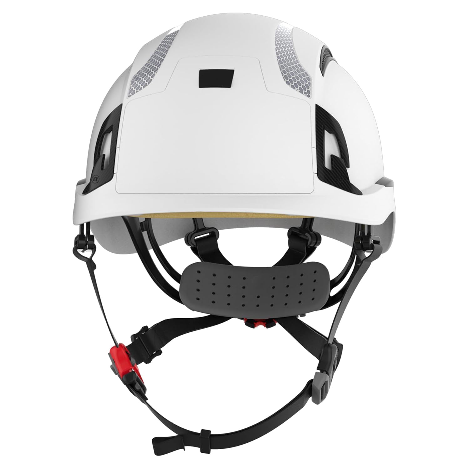 JSP EVO ALTA Dualswitch Vented Wheel-Ratchet Safety Helmet White 2