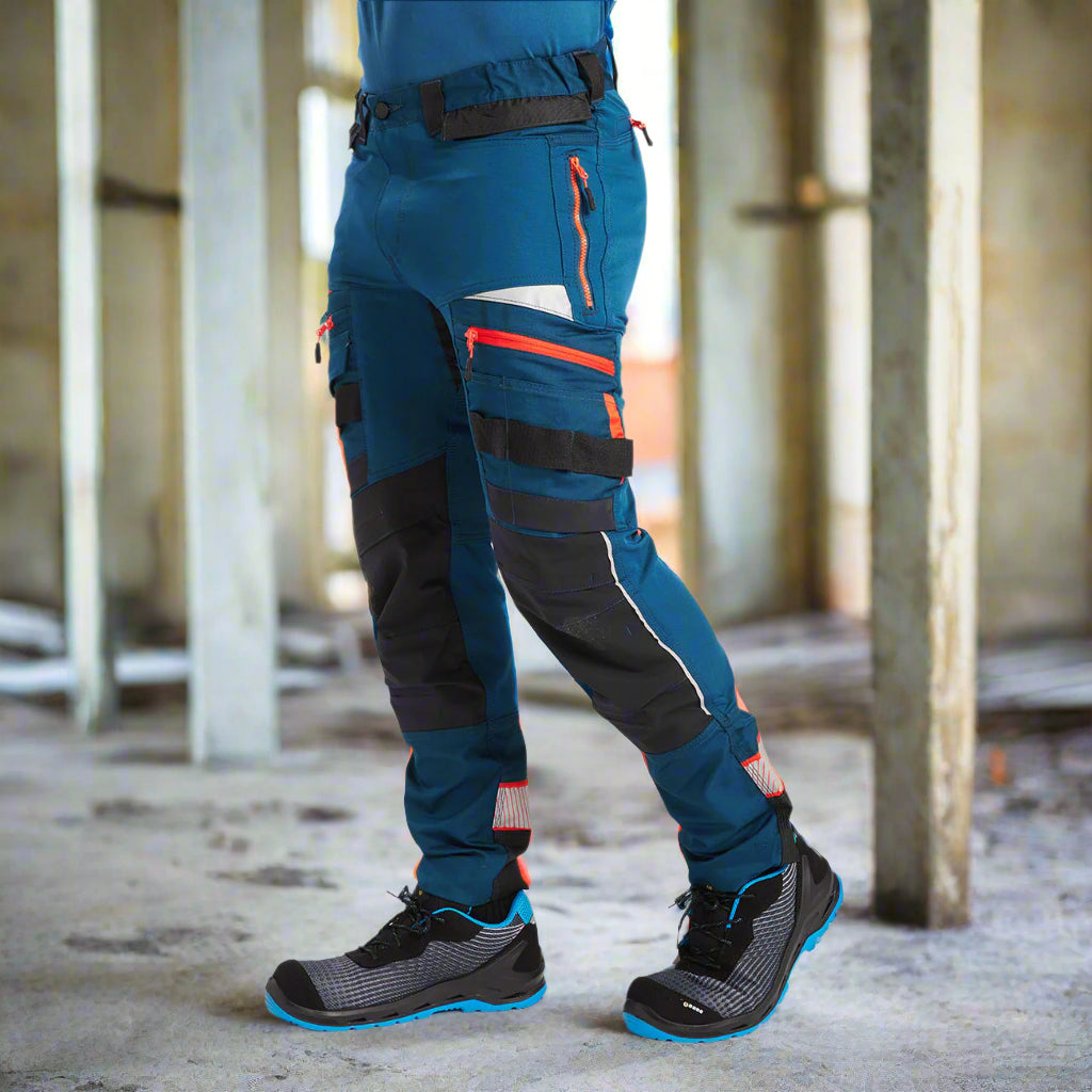 Portwest DX449 DX4 Work Trousers Metro Blue_M