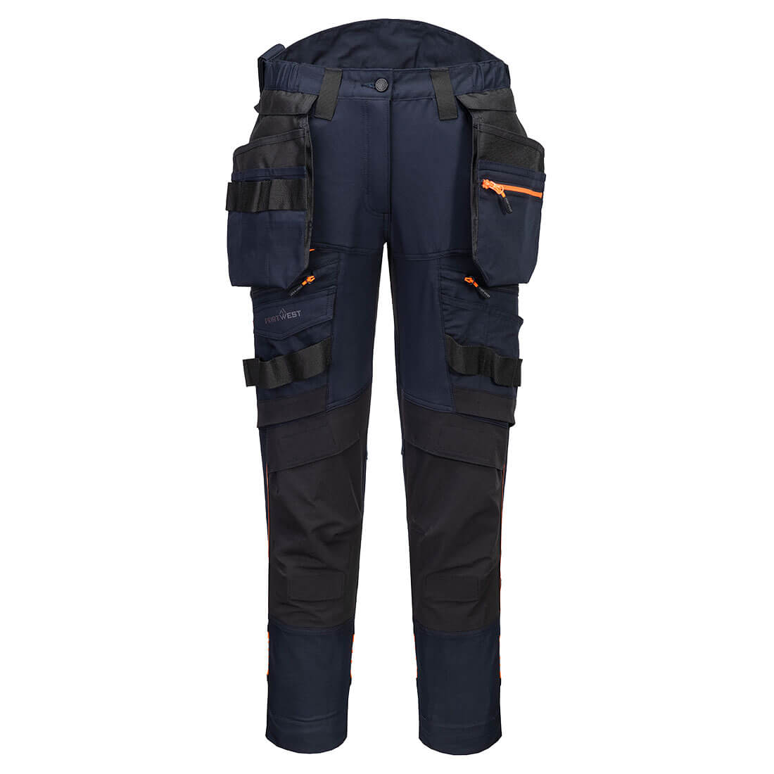 Portwest DX452 DX4 Women's Detachable Holster Pocket Trousers Dark Navy