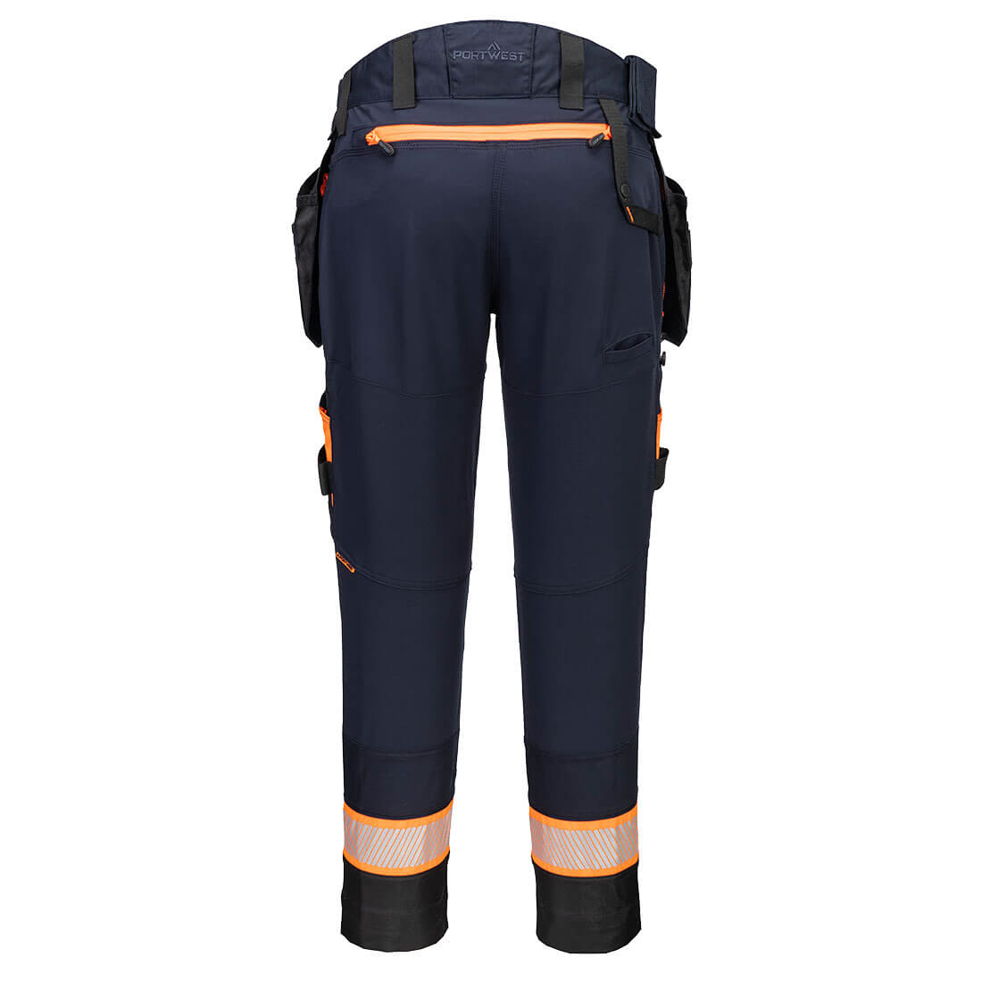 Portwest DX452 Women's Detachable Holster Pocket Trousers Dark Navy