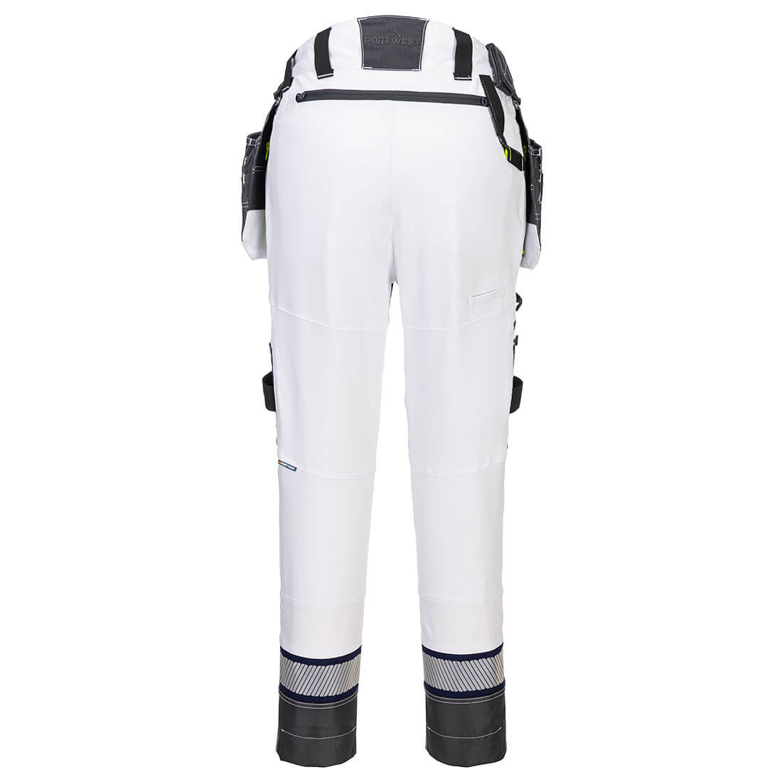 Portwest DX452 Women's Detachable Holster Pocket Trousers White