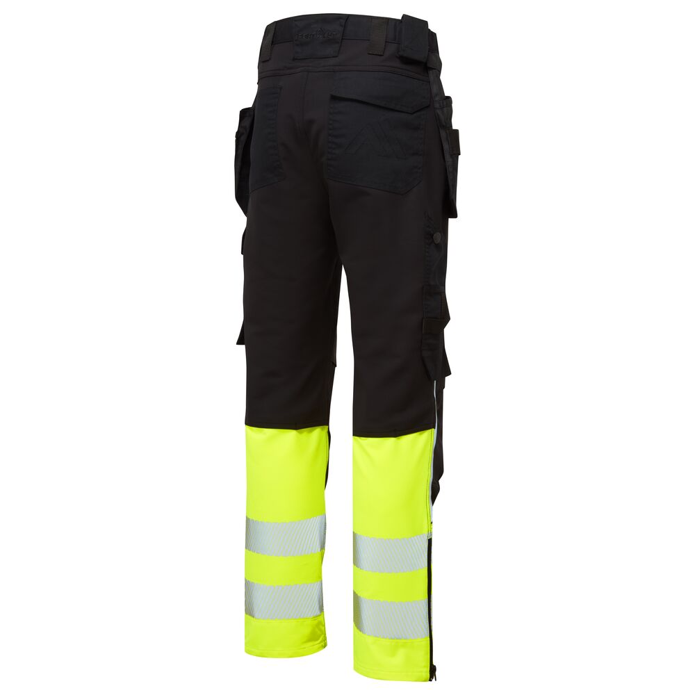 Portwest DX457  DX4 Hi-Vis Holster Pocket Craft Trousers OB_2