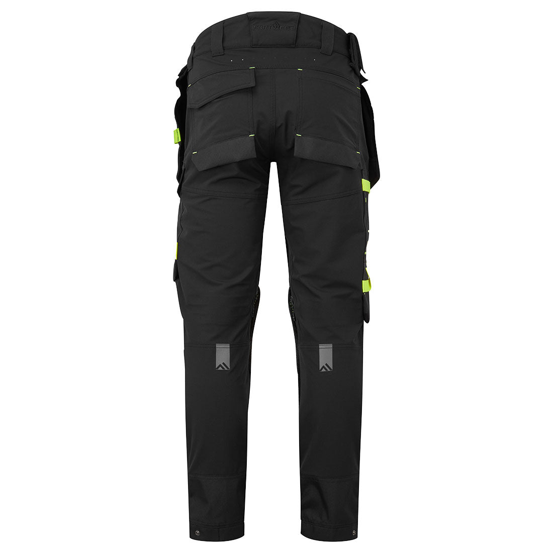 Portwest EV440 EV4 Stretch Detachable Holster Trouser Black_R