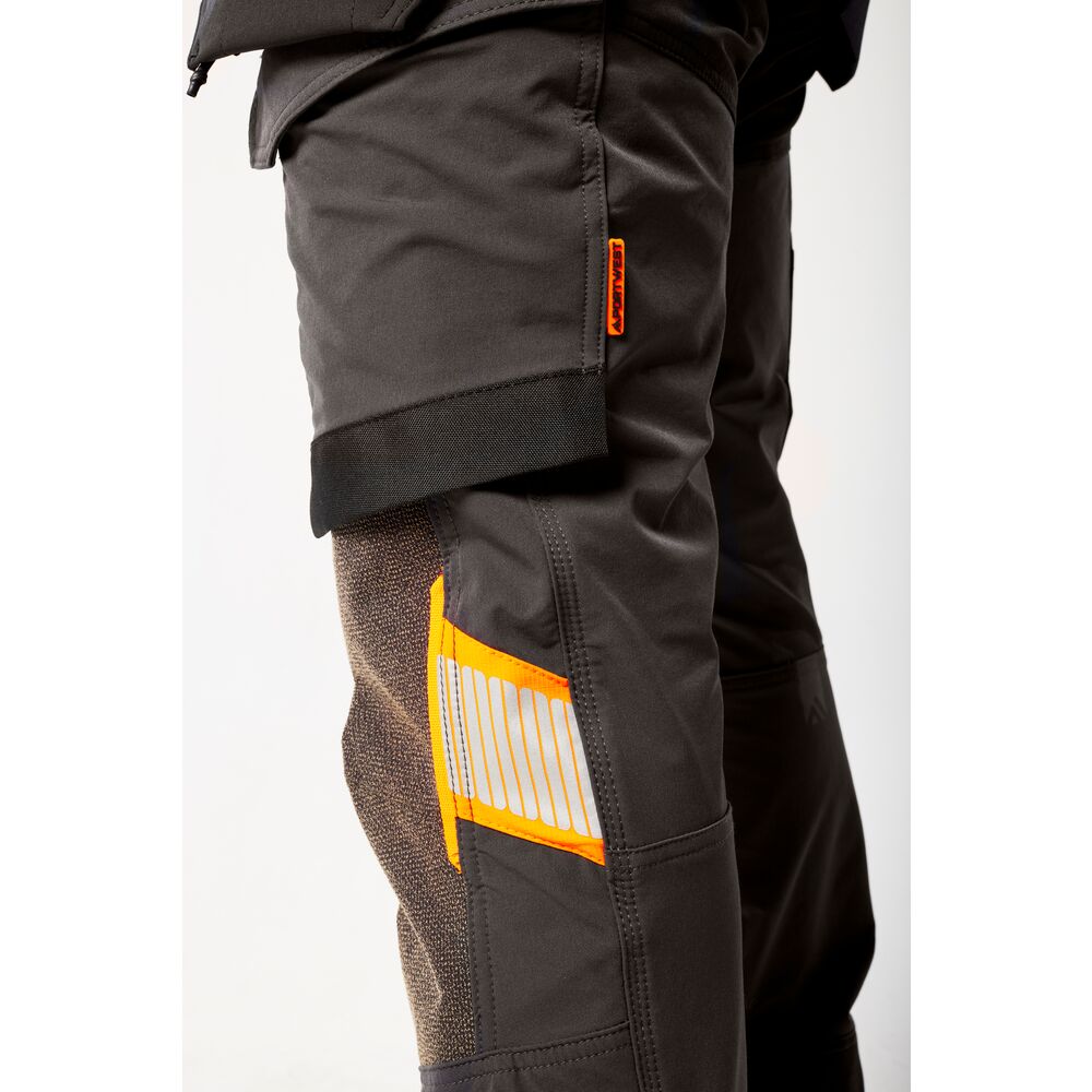 Portwest EV440 EV4 Stretch Detachable Holster Trouser Metal Grey_D1