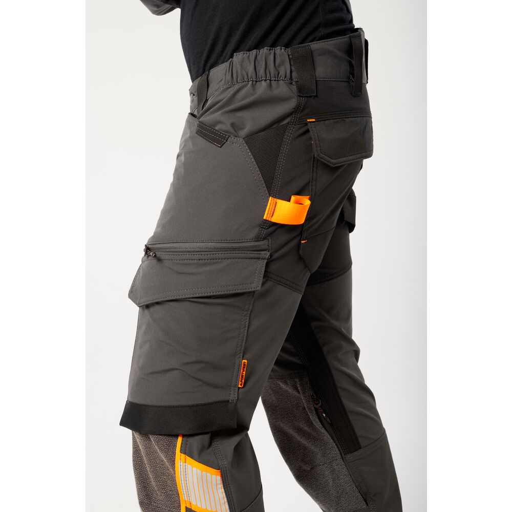 Portwest EV441 EV4 Stretch Work Trousers Metal Grey_D1