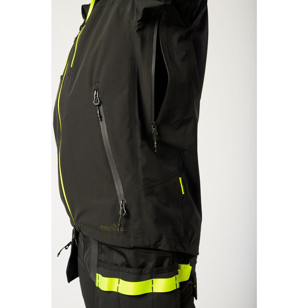 Portwest EV460 EV4 Shell Jacket Black_D2