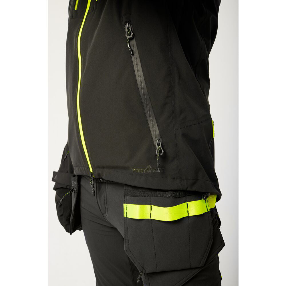 Portwest EV460 EV4 Shell Jacket Black_D1