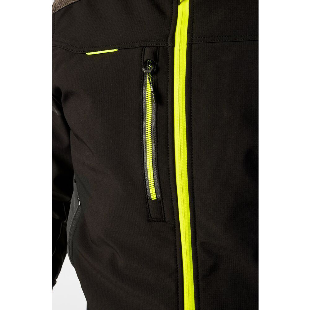 Portwest EV464 EV4 Softshell Bomber Black_D1