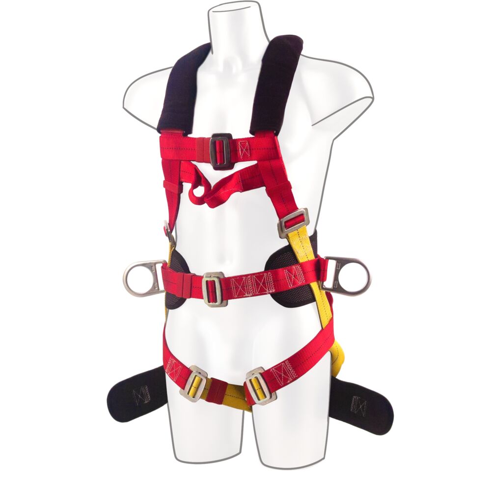 Portwest FP18 3 Point Comfort Plus Harness Red