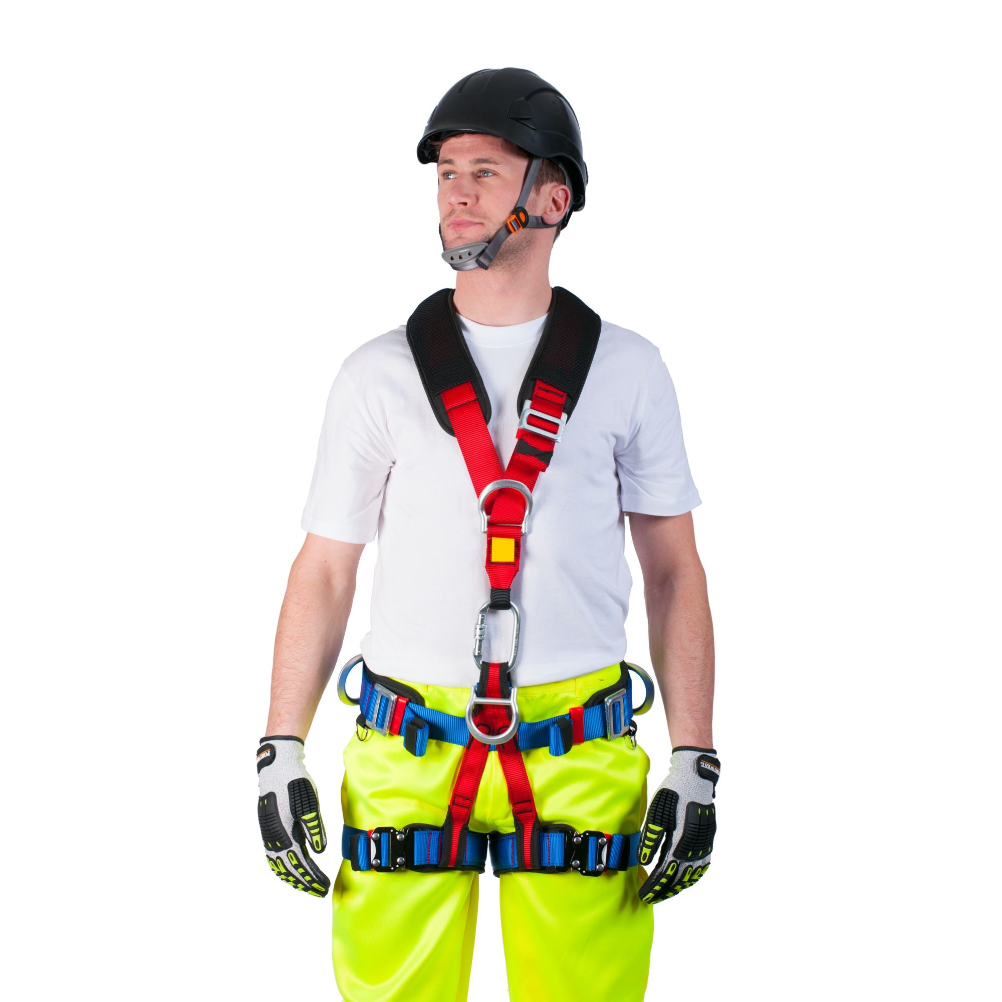 Portwest FP19 4 Point Comfort Plus Harness Red