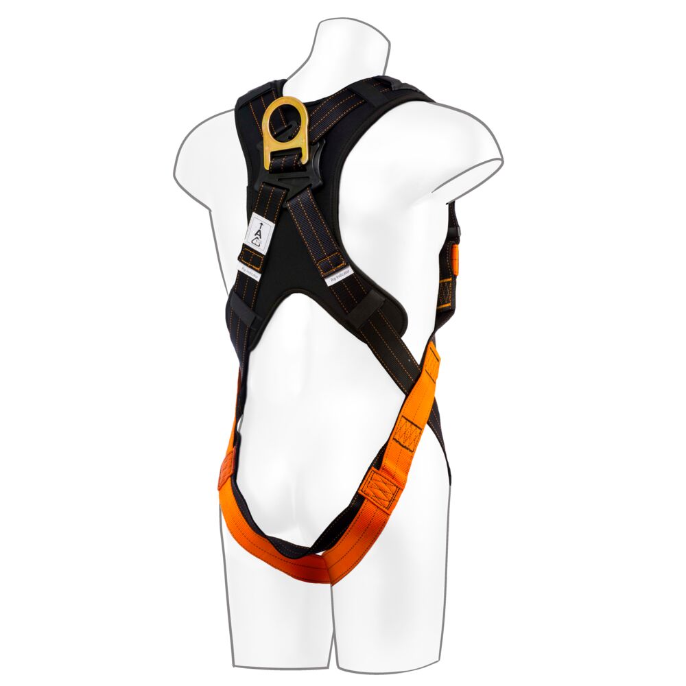 Portwest FP71  Ultra 1 Point Harness Black/Orange_R