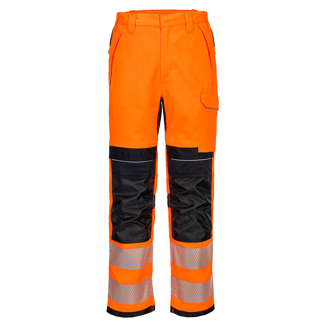 Portwest FR414 PW3 FR Modaflame HVO Work Trousers Orange black