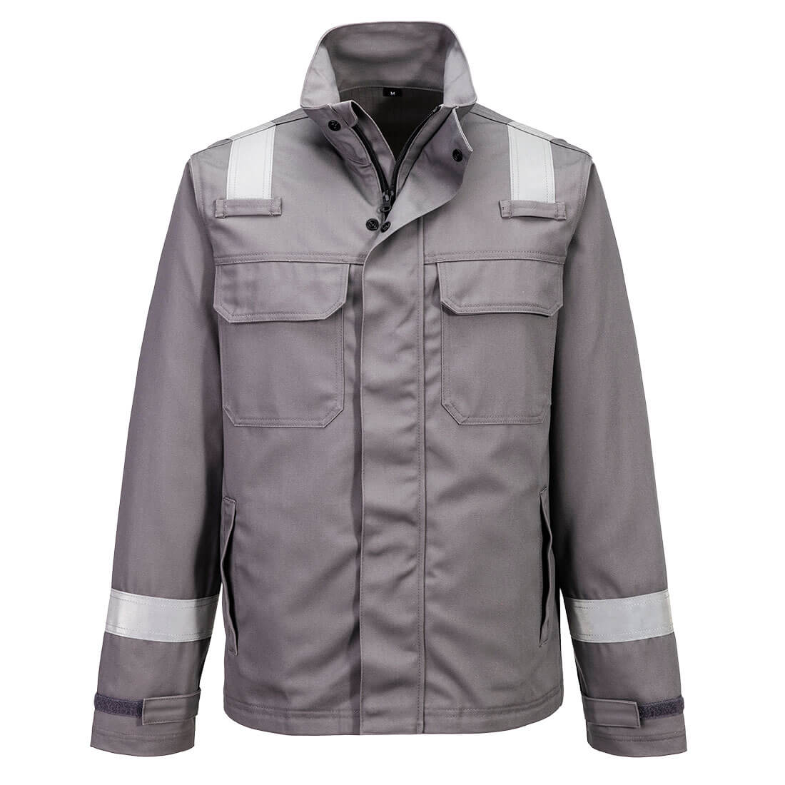 Portwest FR609 FR Chemical Resistant Jacket Grey