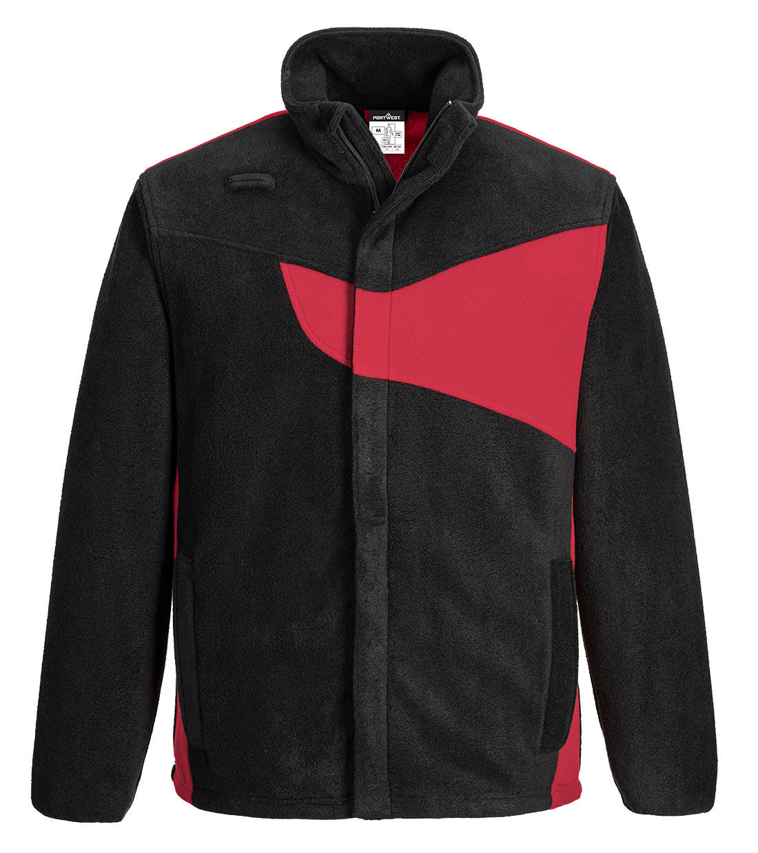 Portwest PW270 PW2 Fleece Black/Red