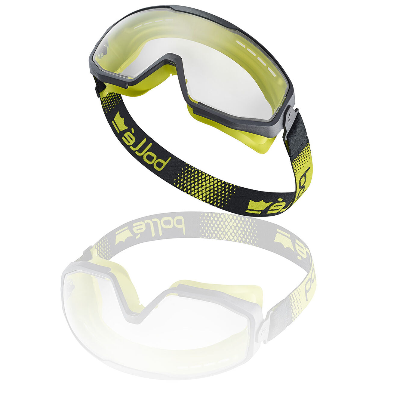 Bolle SPECTRUM Vented Clear Safety Goggle - SPECTN10W-04