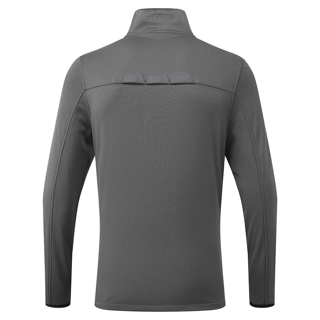 Portwest T755 WX3 Half Zip Tech Fleece Metal Grey_R