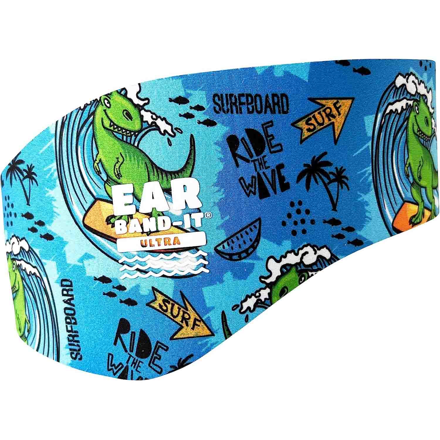 Ear Band-It Ultra Swimmer's Headband - Dino