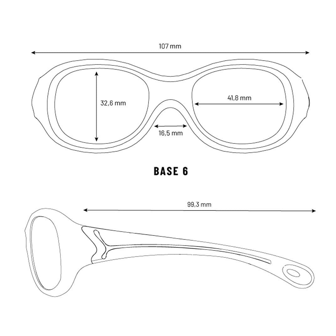 Kids sunglasses cheap size chart